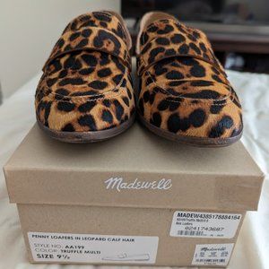 The Alex Loafer in Leopard Calf Hair